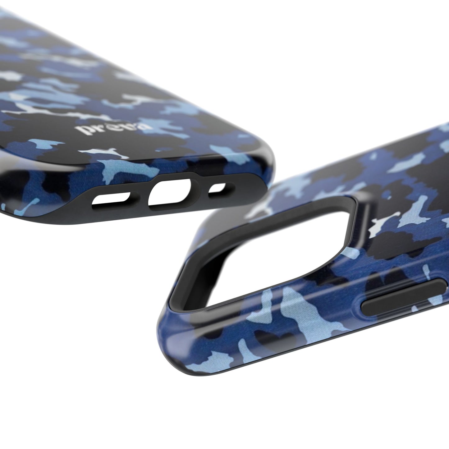 Blue Camo Phone Case
