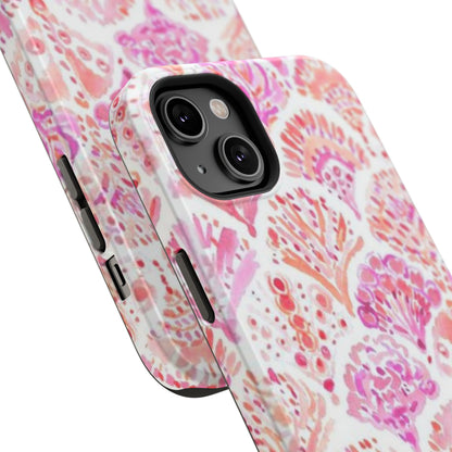 Pink Shell Watercolor Phone Case