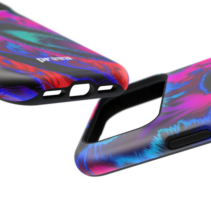Neon Swirl Phone Case