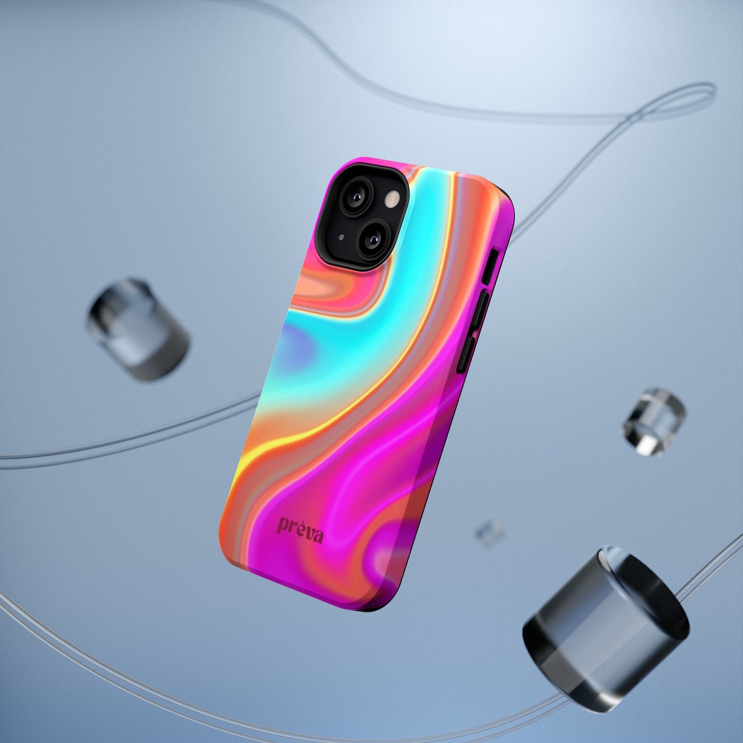 Iridescent Swirl Phone Case