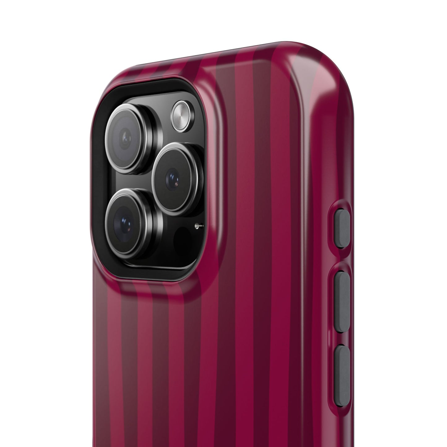 Burgandy Stripes x Ava Dudderar Phone Case