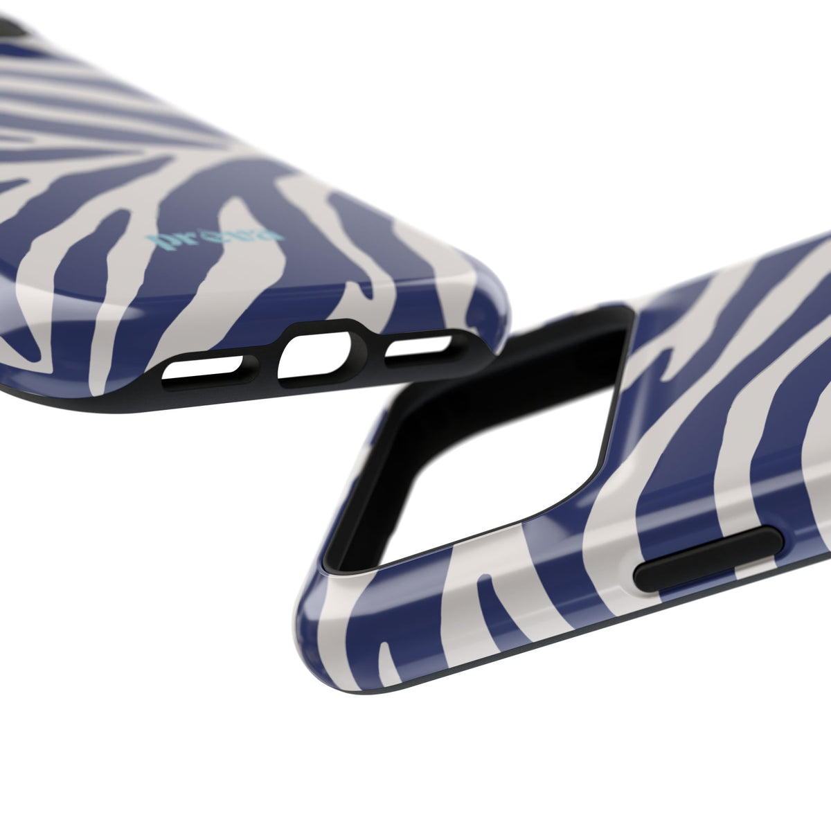Blue Zebra Phone Case