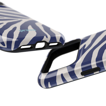 Blue Zebra Phone Case