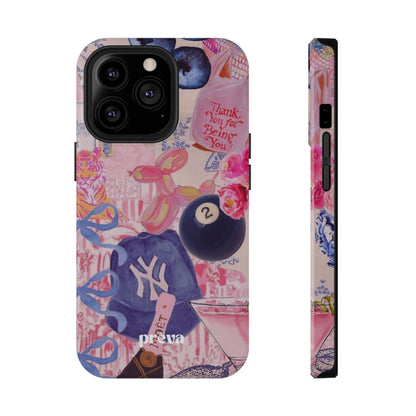 Retro 8 Ball Collage Phone Case