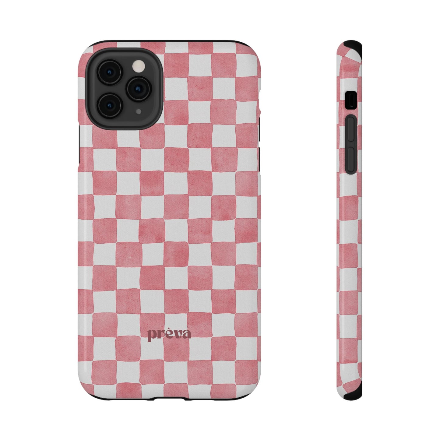 Pink Checkers Phone Case