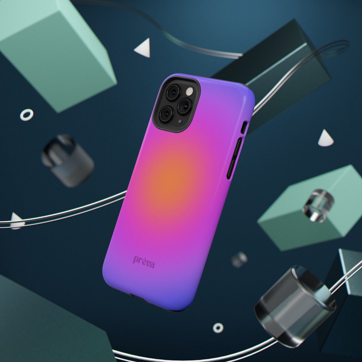 Purple Aura Phone Case