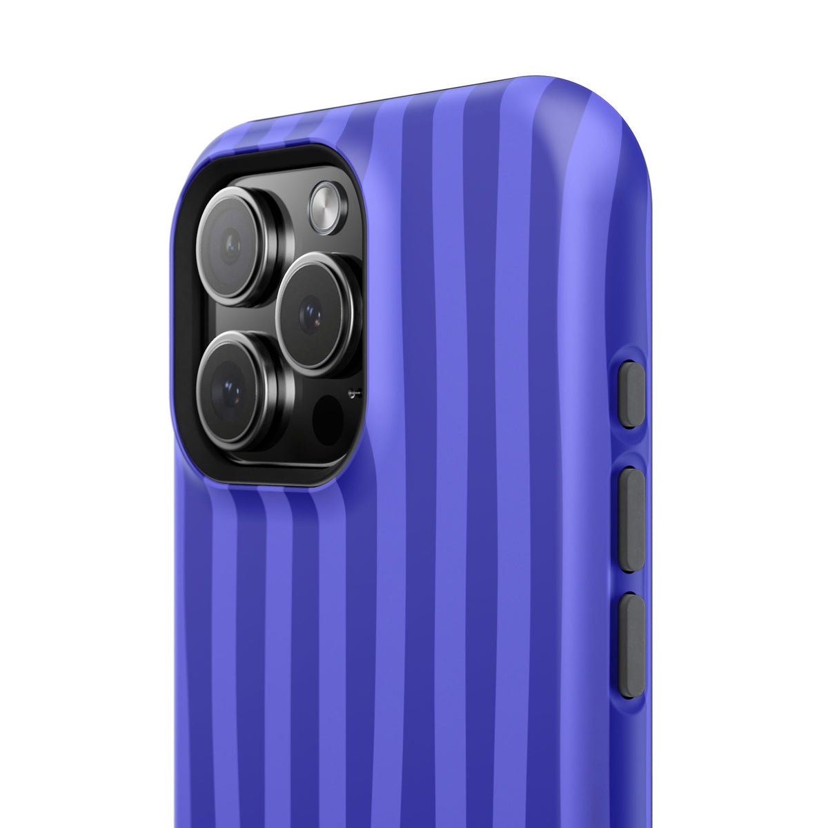 Neon Blue Stripes Phone Case