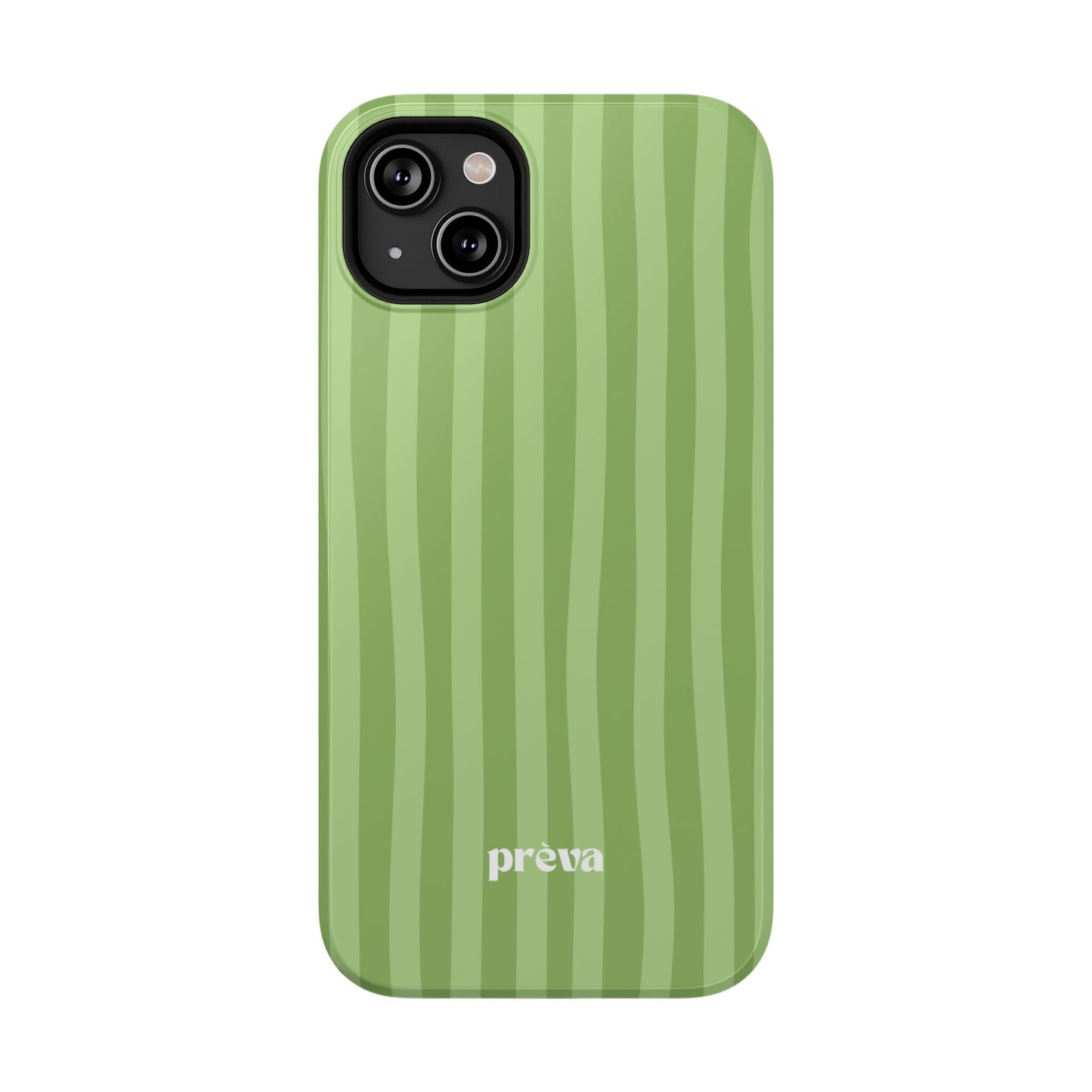 Light Green Stripes Phone Case