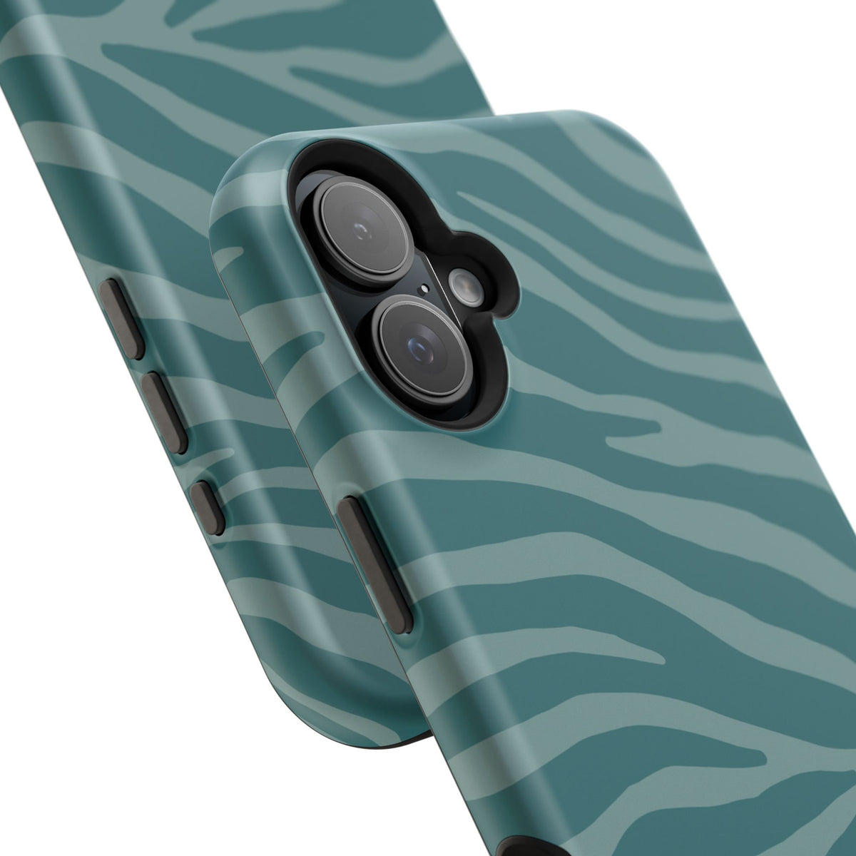 Teal Zebra Phone Case