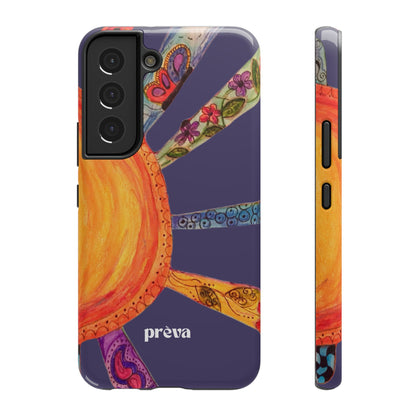 Purple Cancun Sun Phone Case