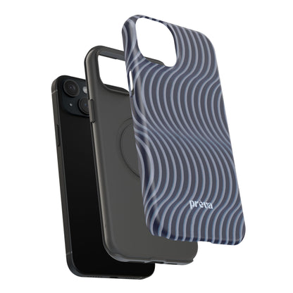 Wavy Navy Phone Case