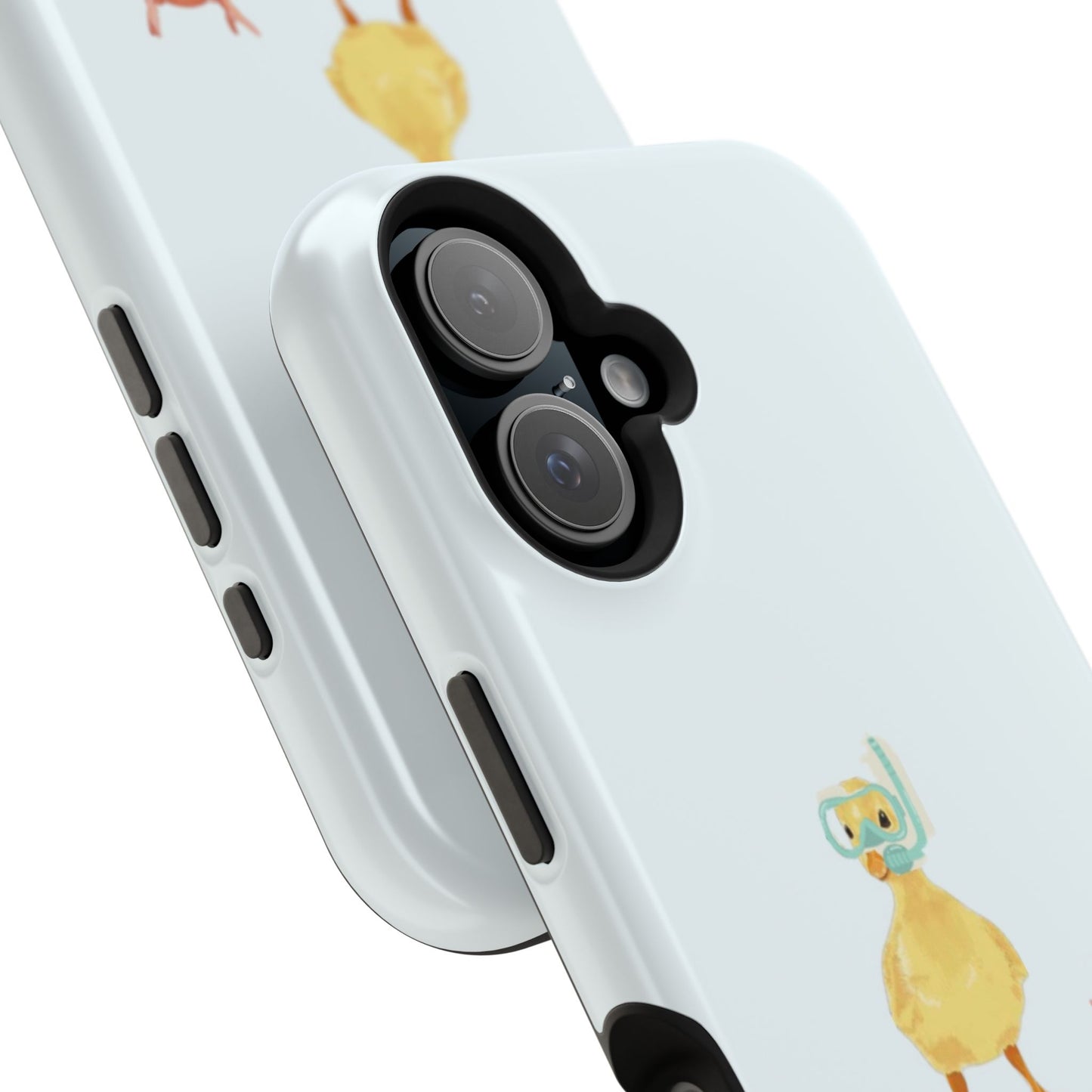 Scuba Duck Stripes Phone Case
