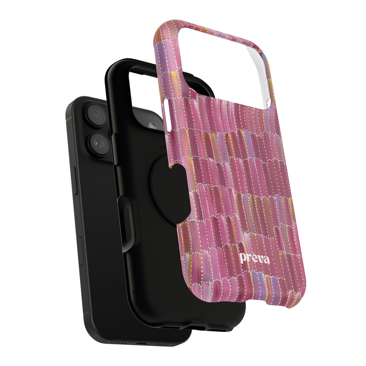 Pink Brushstroke Phone Case