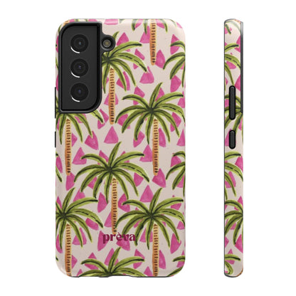 Pink & Palm Phone Case