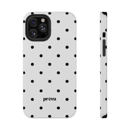 B&W polka dots Phone Case