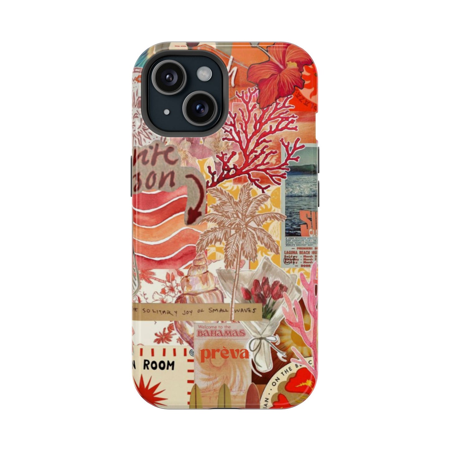 Vintage Floral Collage Phone Case