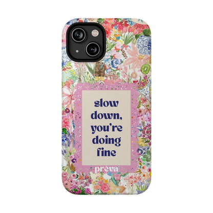 Slow Down Flowers x notsoken Phone Case