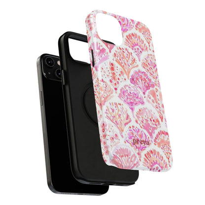 Pink Shell Watercolor Phone Case