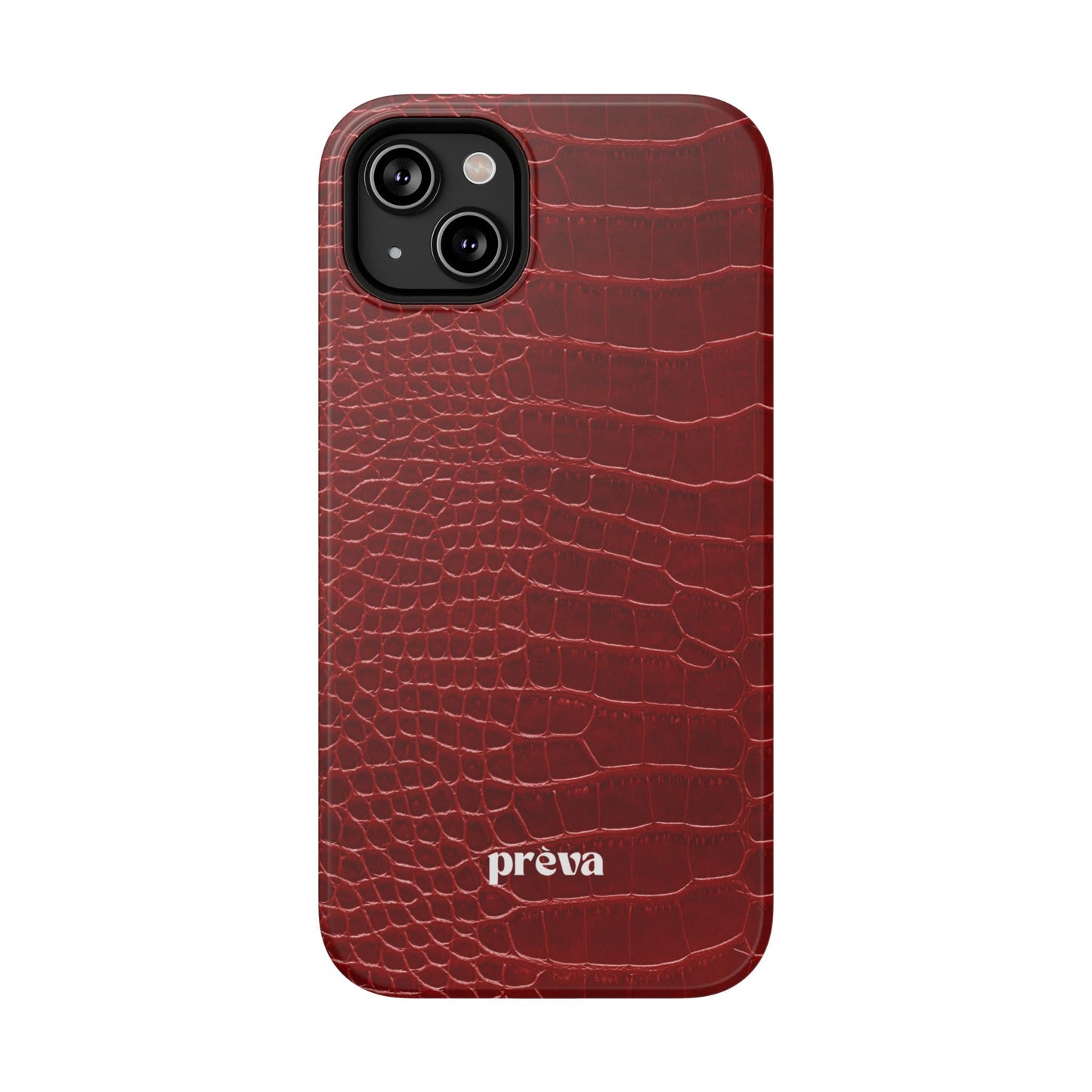 Red Croc Phone Case