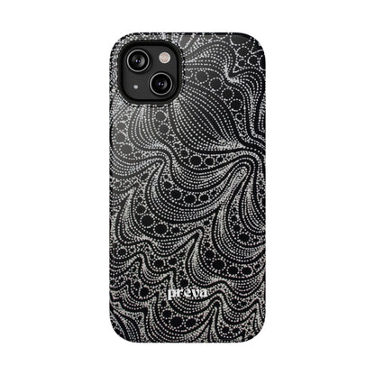 Abstract Midnight Lace Phone Case