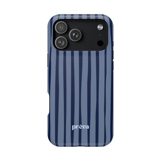 Navy Stripe Phone Case