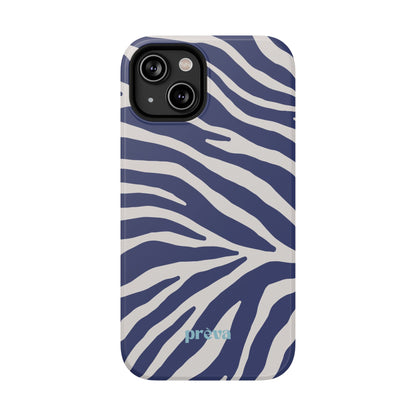 Blue Zebra Phone Case