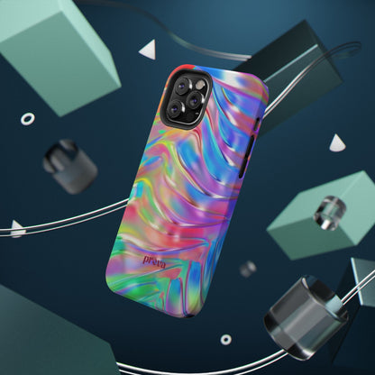Iridescent Swirl Phone Case