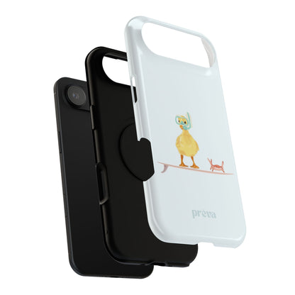 Scuba Duck Stripes Phone Case