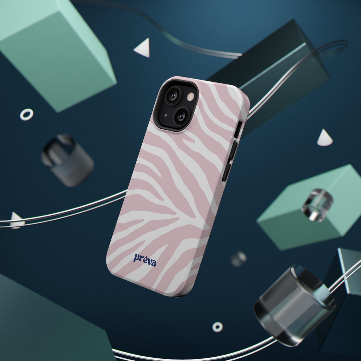 Pink Zebra Phone Case