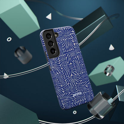 Blue Abstract Greek Phone Case