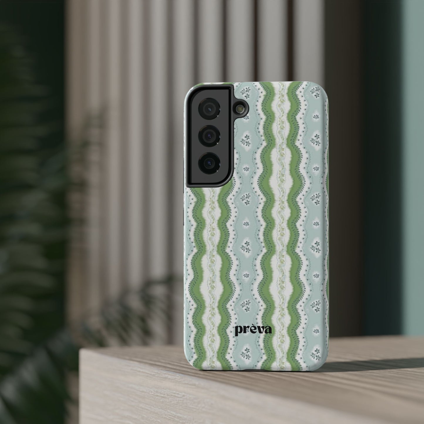 Green Waves Phone Case