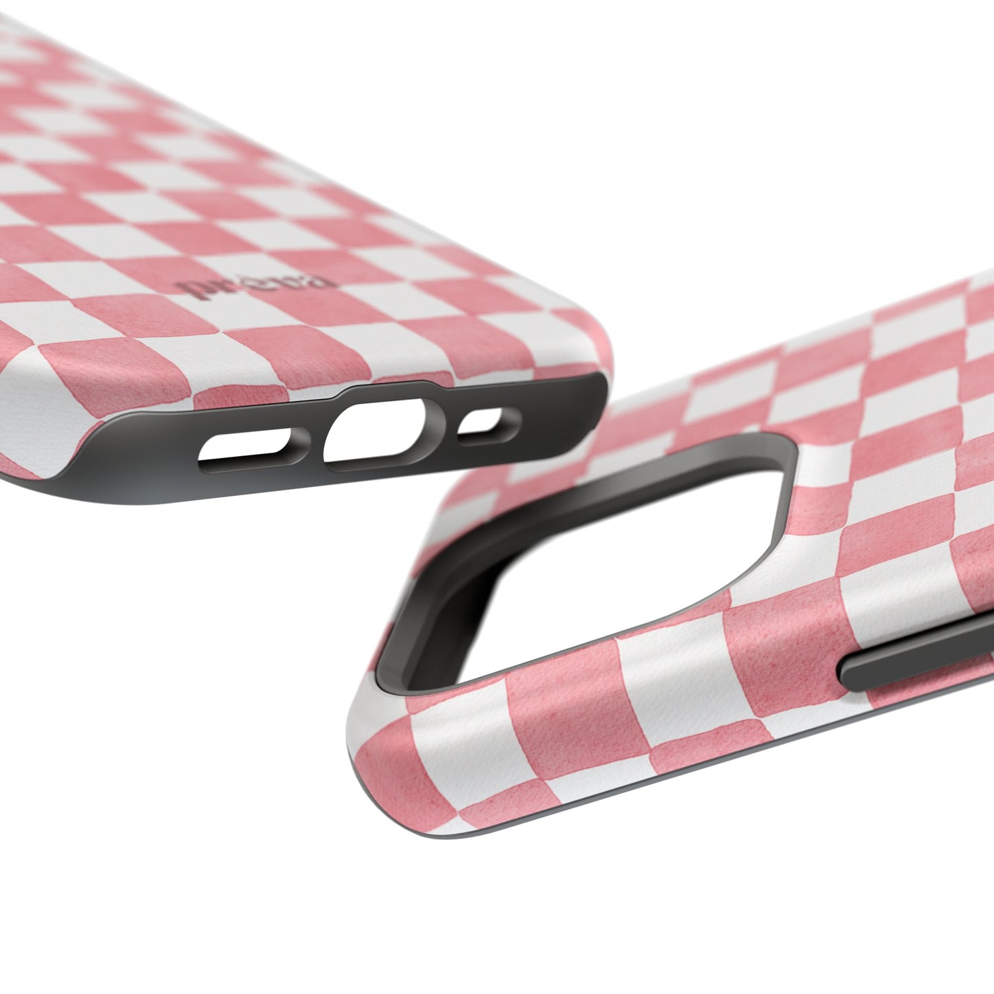 Pink Checkers Phone Case