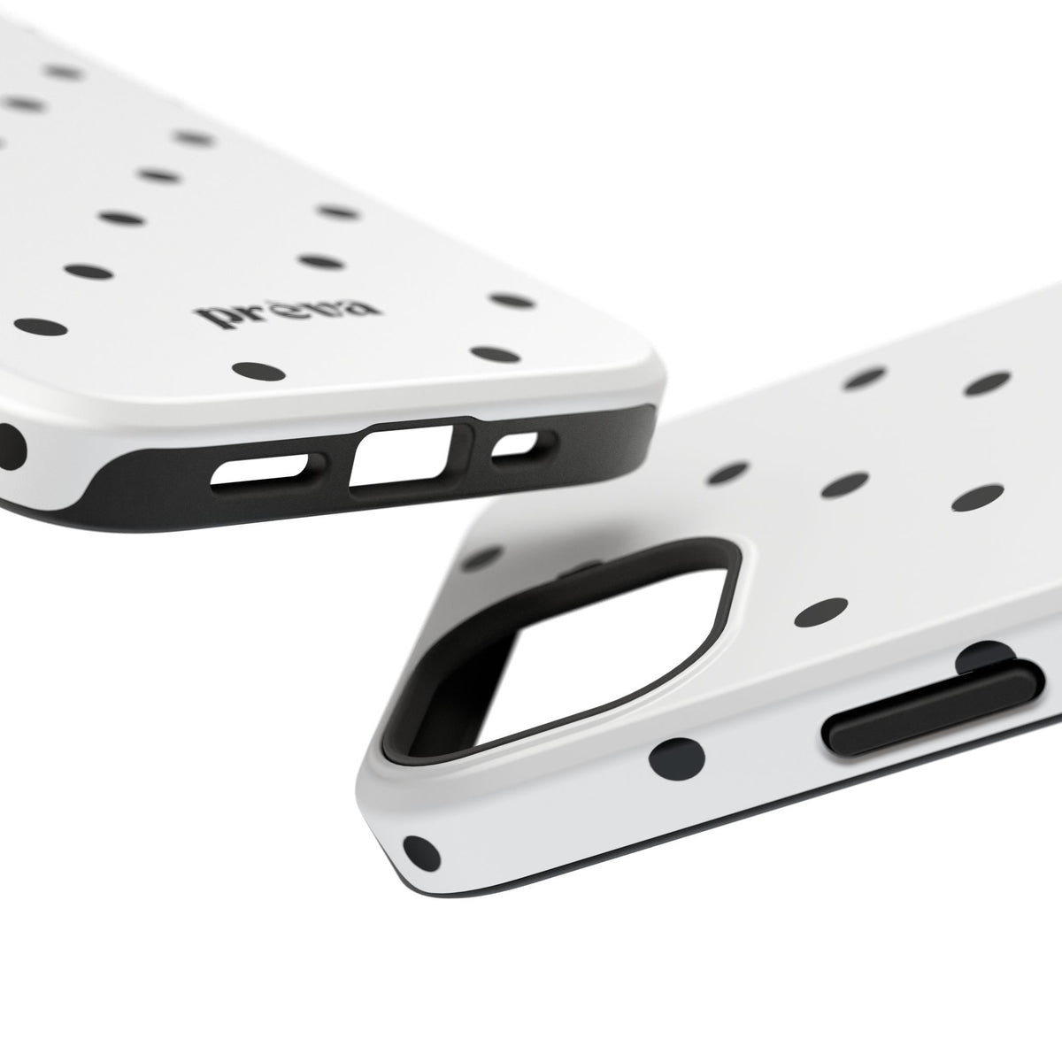 B&W polka dots Phone Case