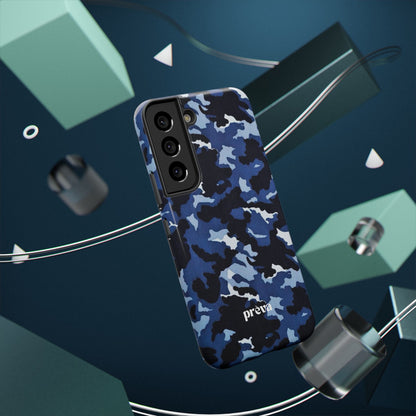 Blue Camo Phone Case