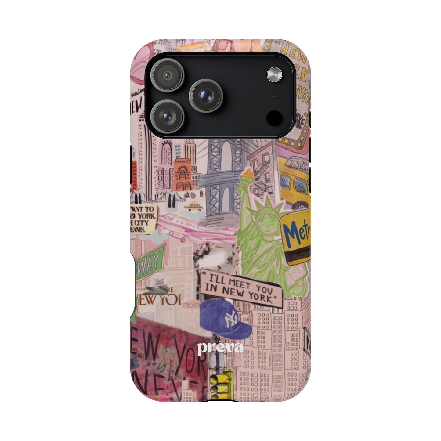New York Collage Phone Case
