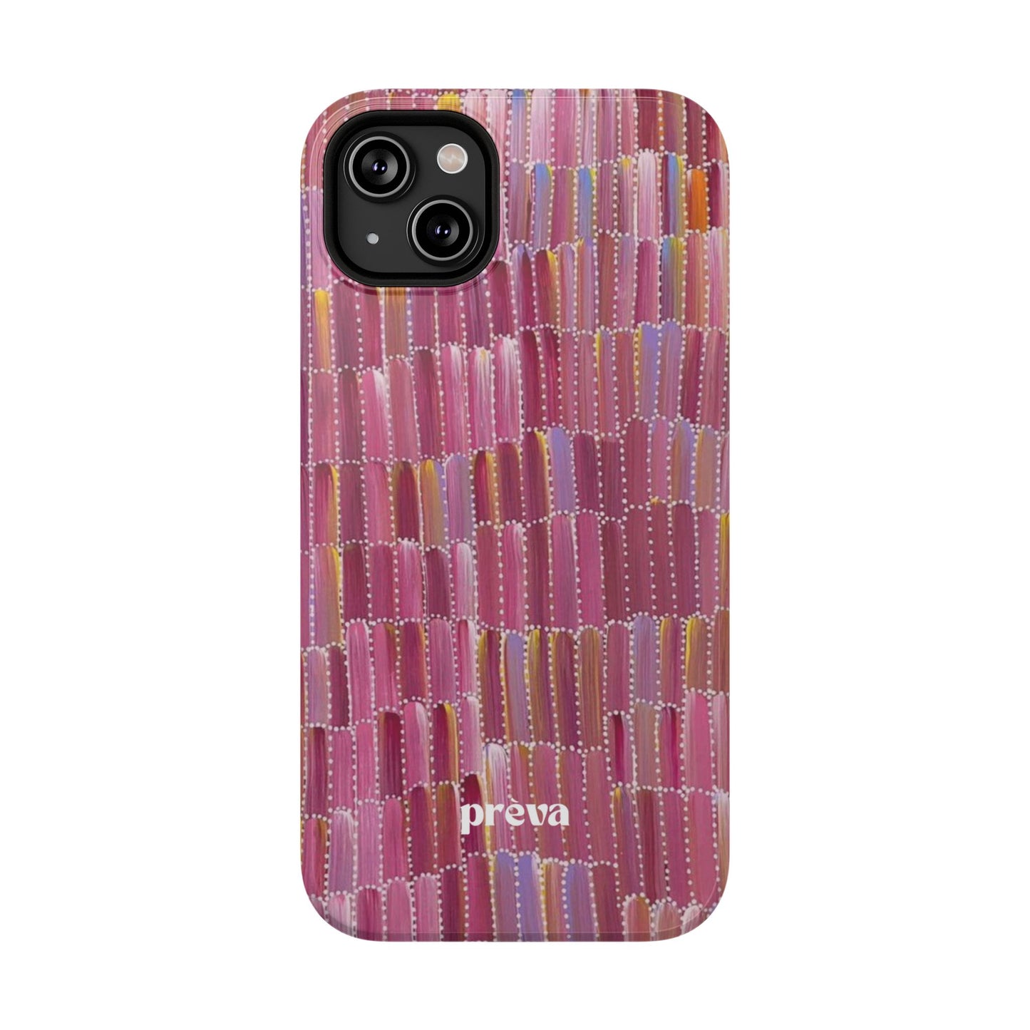 Pink Brushstroke Phone Case