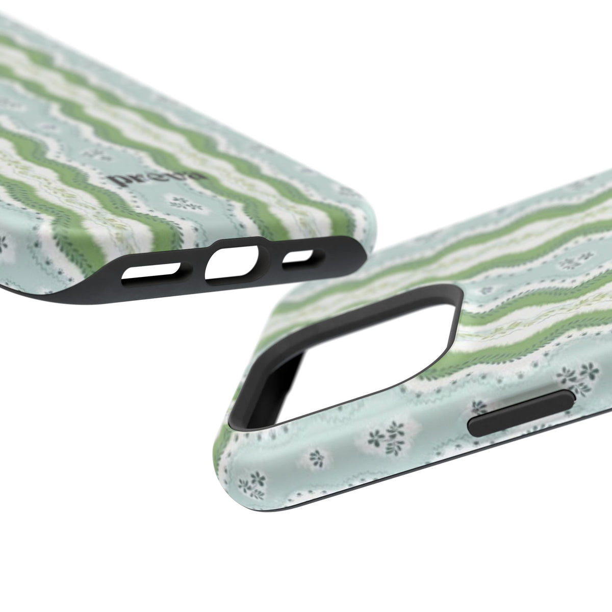 Green Waves Phone Case