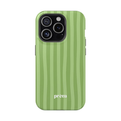 Light Green Stripes Phone Case