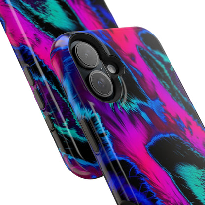 Neon Swirl Phone Case
