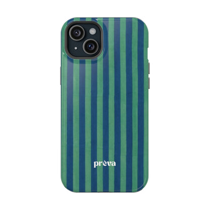 Green & Blue Stripes Phone Case