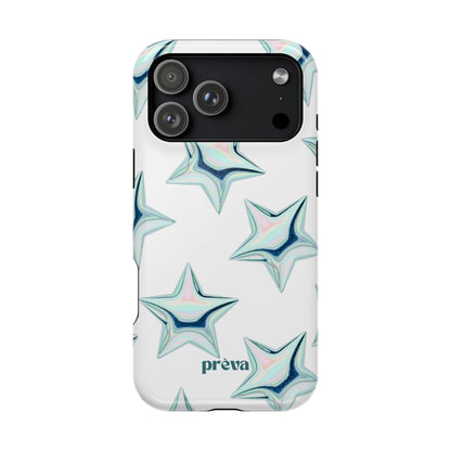 White Starburst Phone Case