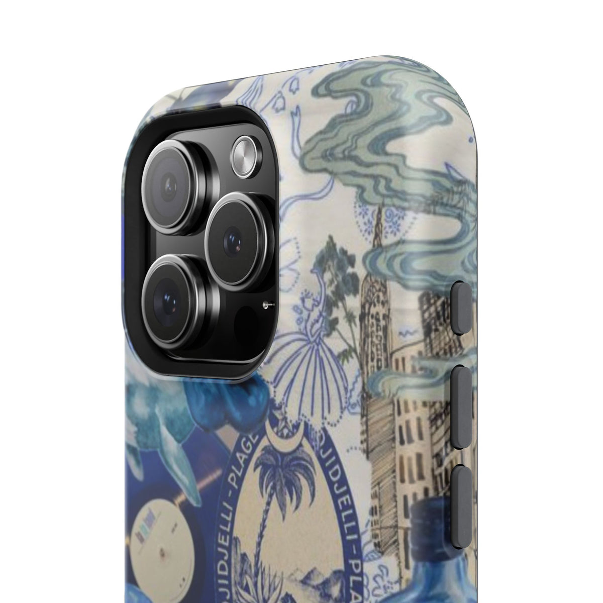 Blue Night Collage Phone Case