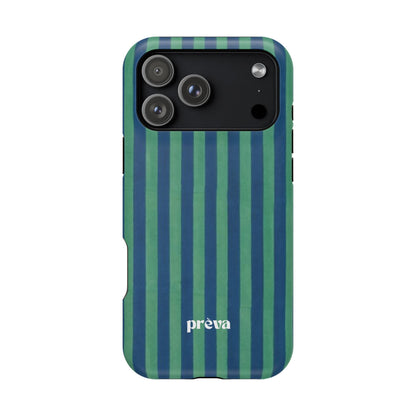 Green & Blue Stripes Phone Case