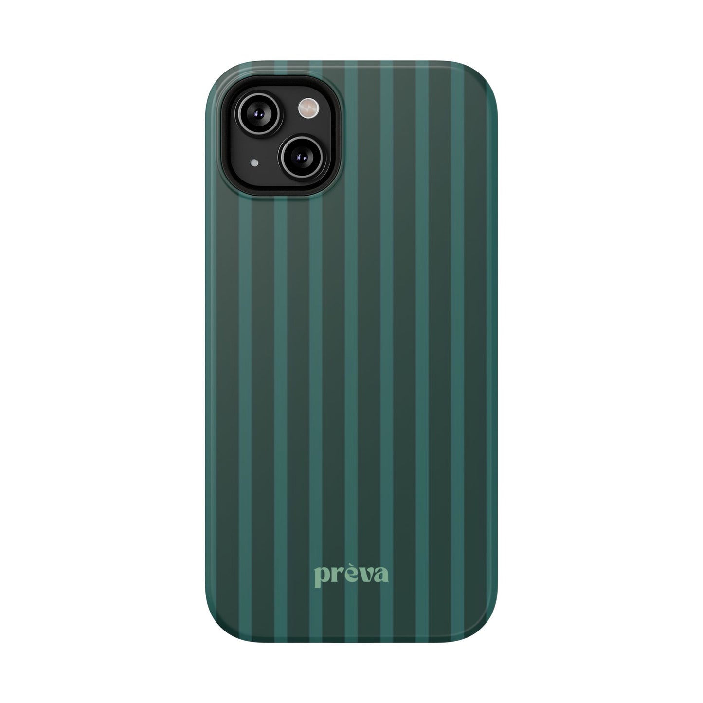 Striped Green Phone Case