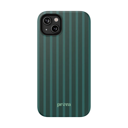 Striped Green Phone Case
