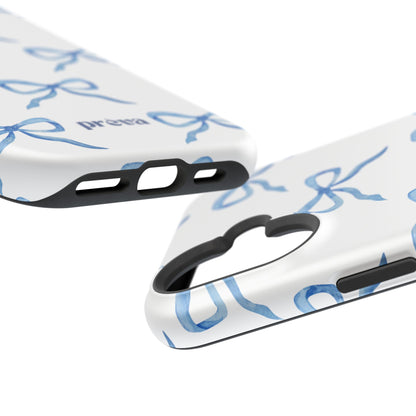 Blue Bow Phone Case