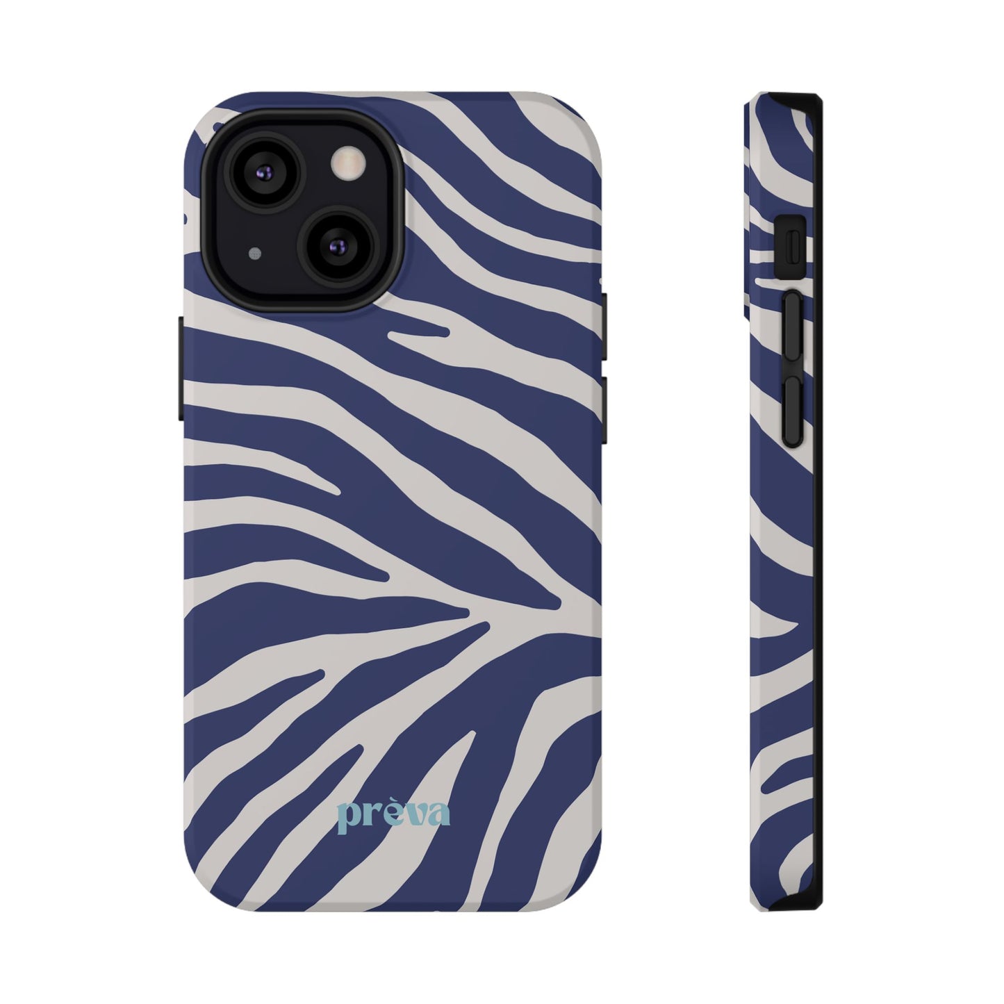 Blue Zebra Phone Case