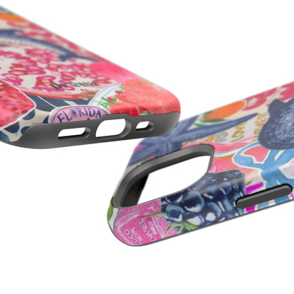 Dolphin Tropics Collage Phone Case
