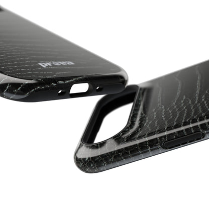 Black Croc Phone Case