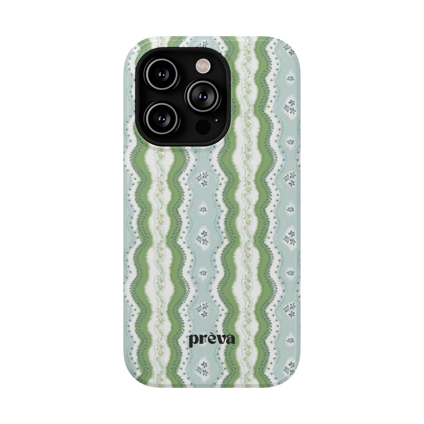 Green Waves Phone Case